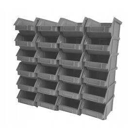   Kutija za alate, kontejner za radionicu, dimenzija 314x202x148 mm, set od 24 kom