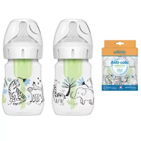   Dr Brown's ANTI-COLIC BOČICA OPTIONS+ 150ml x2 Las Collection