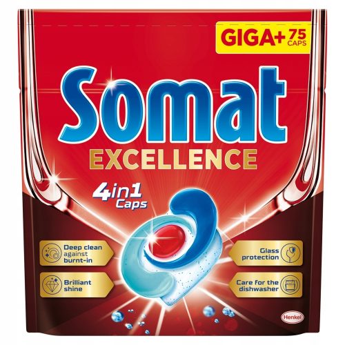  Somat Excellence 4u1 kapsule za perilicu posuđa 75 kom