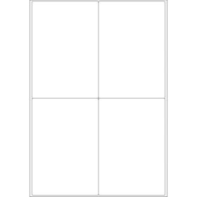  Bijela samoljepljiva etiketa 148 x 10,2 cm 40 kom.