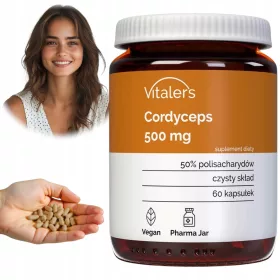   Vitaler's Cordyceps ekstrakt 500 mg – 60 kapsula za energiju i imunitet