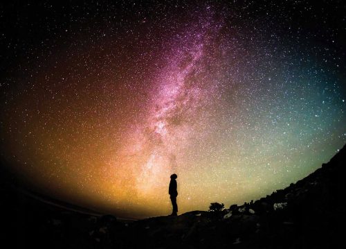 Foto tapeta za spavaću sobu Aurora Borealis 320x230 cm