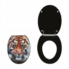 WC daska Wirquin Trendy Line s drvenim printom