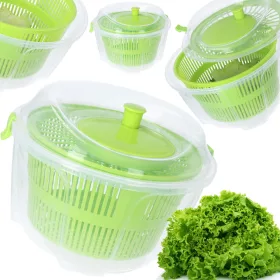 Green Salad Spinner Dryer Strainer for Healthy Meals