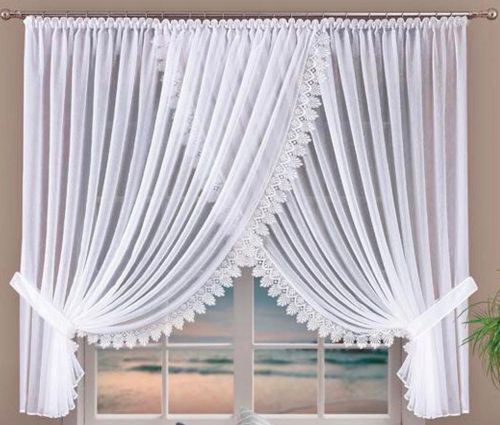  Gotovi set zavjesa od gipura 600x240