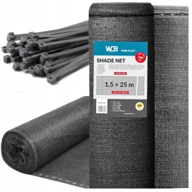 Mreža - MASKIRNA MREŽICA ZA SJENJENJE 90% SIVA 1.5x25 140G