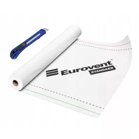   Eurovent visokoparopropusna krovna folija 50 x 1,5 x 0,5 mm 90 g/m²