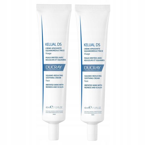 KELUAL DS Krem umirujući za lice - smanjuje crvenilo i iritacije - 40 ml
