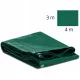 Vrhunska PVC Plandeka s Očicama 400 x 300 cm - 650 g/m²