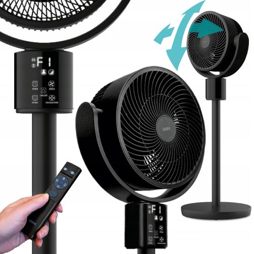 EBERG GOX podni ventilator crni