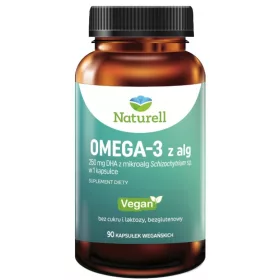 Omega-3 iz algi Schizochytrium sp. - 90 kapsula za vegane