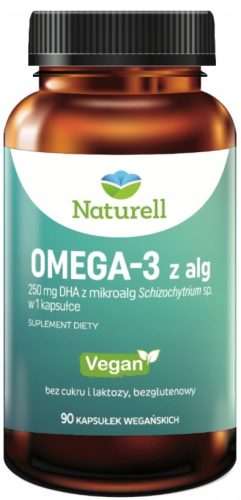 Omega-3 iz algi Schizochytrium sp. - 90 kapsula za vegane