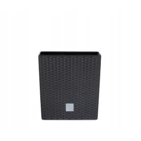    Prosperplast teglica za cvijeće 32,5 cm x 32 x 32,5 cm plastične nijanse sive i srebrne