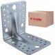 Stolarski kutnik 105x105x90x3 mm 50 komada