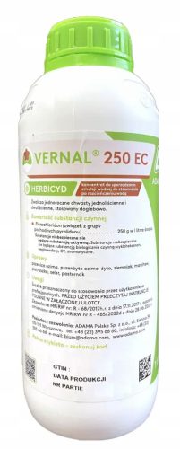 Vernal 250EC - Herbicid za kontrolu korova u žitaricama i povrću 1L