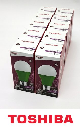 Svjetiljka za uzgoj biljaka Toshiba LED za biljke A60 E27 9W 1100K