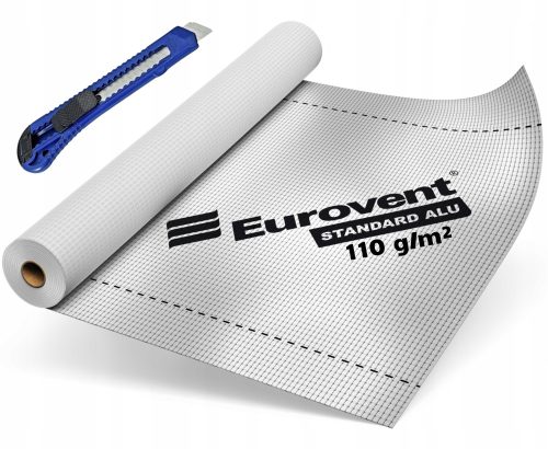 Eurovent Standard ALU Paroizolacijska Folija 110g 75m2