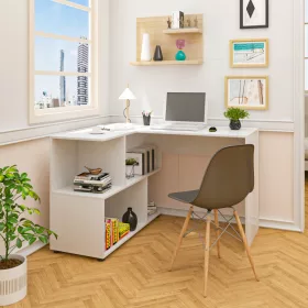    Woltu Desk kutni radni stol 120 x 74 x 71,5 cm svijetla bukva