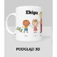 ŠOLICA SA FOTOGRAFIJOM I NAZIVOM S TISKOM FOTOGRAFIJE WIZARD I Foto šalica za šaljivi poklon, keramika, 330 ml