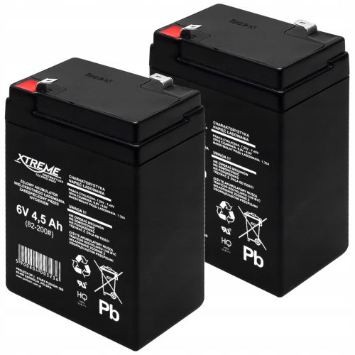  Gel baterije 2x6 V 4.5Ah