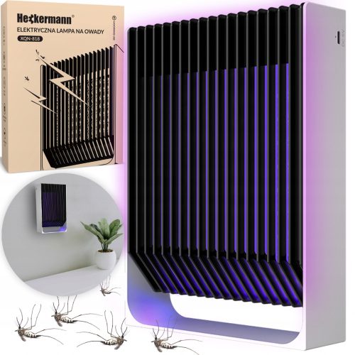 Elektronička lampa protiv komaraca i muha Heckermann