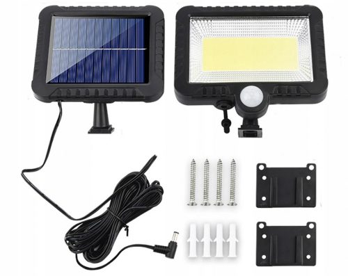 Solarna lampa s 100 LED dioda, senzorom pokreta i umraka