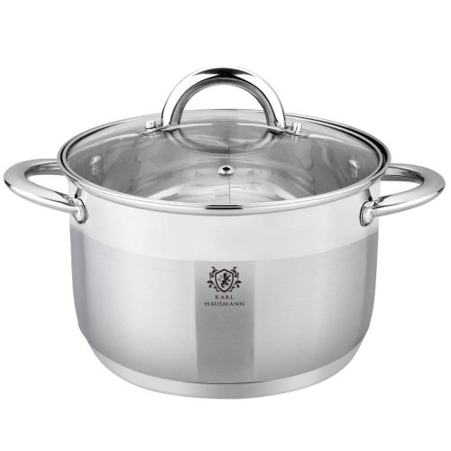 Karl Hausmann Premium Inox Garnek, 4l 22cm 18/0
