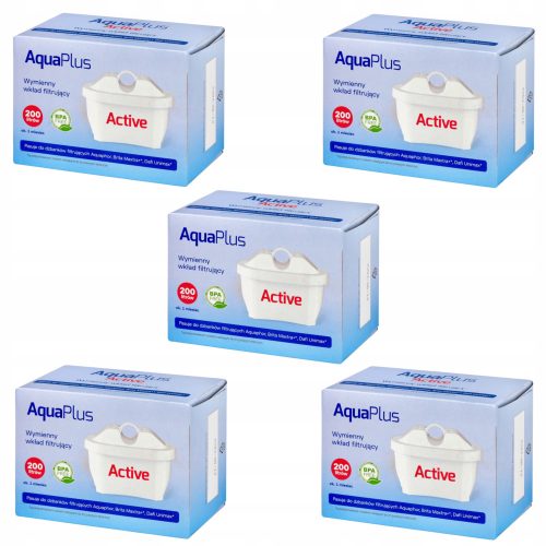 AquaPlus Aktivni filtar uložak 5 kom.