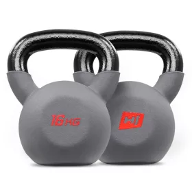 Kettlebelle Hop-Sport 16 kg siva