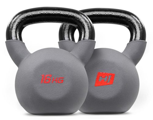  Kettlebelle Hop-Sport 16 kg siva