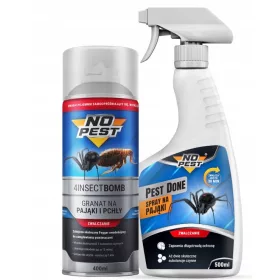    Raspršivač, aerosol protiv žohara, krpelja, komaraca, moljaca, mrava, muha, osa, pauka, buha, stjenica, srebrnih ribica No-Pest