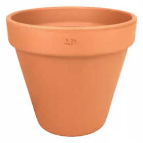    Degrea teglica za cvijeće 24,9 cm x 24,9 x 22,8 cm promjer 25 cm prirodna keramika, terakota