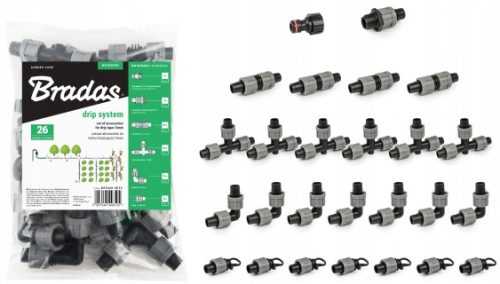Set za kap po kap traku Bradas DSTA20-SET2