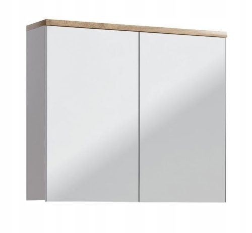 Bijeli ormar s ogledalom Bali 80 cm