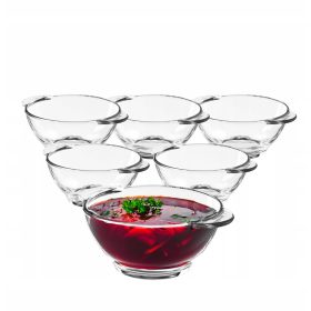 Altom Design set staklenih posuda za bujon 470 ml x 6 komada