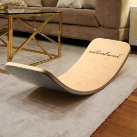 Deska za balansiranje NaturalWood DARK za djecu