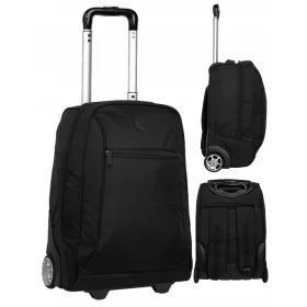   Modni školski ruksak na kotačima CoolPack Compact RPET Black F086641