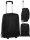 Modni školski ruksak na kotačima CoolPack Compact RPET Black F086641