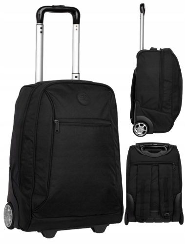 Modni školski ruksak na kotačima CoolPack Compact RPET Black F086641
