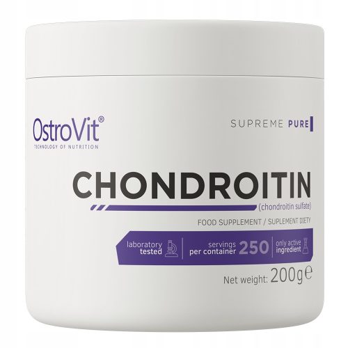 OstroVit Chondroitin 200 g - Visokokvalitetan Suplement s Čisto Prirodnim Hidroiritinom