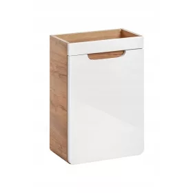 Ormar za umivaonik Aruba 40 cm bijeli/zlatni craft hrast