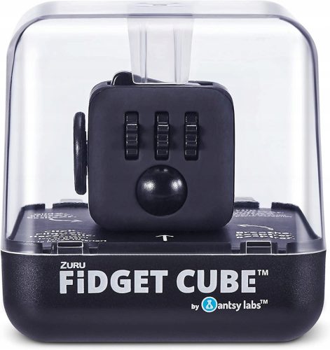  Fidget Original Cube Crna antistresna kocka 2 koraka