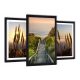Sunset Magic Set of 3 ArtisArt Framed Pictures 129x63 cm