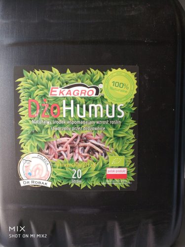 Biohumus 20L - Organski Uzivatelj tla iz Cistog Crvotoca