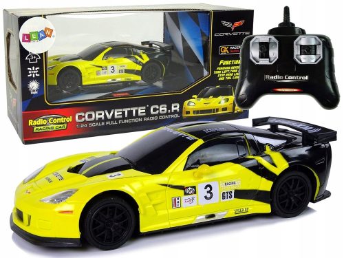  Sportski automobil R/C 1:24 Corvette Yellow C6.R 2.4 G Ś