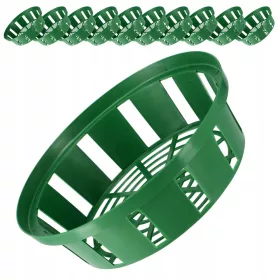  Korice 21,8 cm, plastične, nijanse zelene