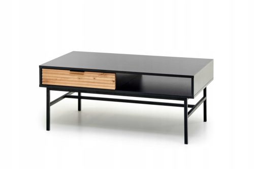 Stolić za kavu Murano Law-1 dąb artisan crni 110 x 60 x 46 cm