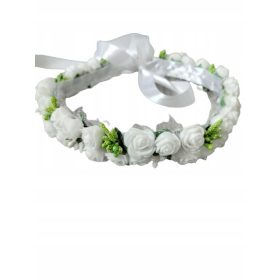 Vijenac za pričest, bijela traka za pričest