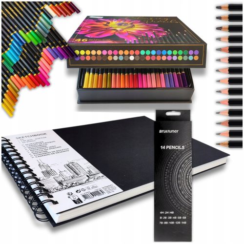 Profesionalni set kredki i olovke Craft Sensations 46 kom + 3 dodatna proizvoda