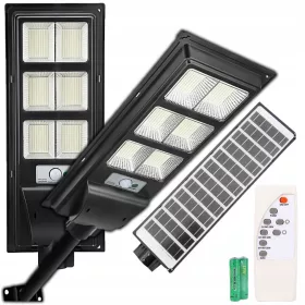  DDK ulična svjetiljka 600 W 8500 lm na solarni pogon